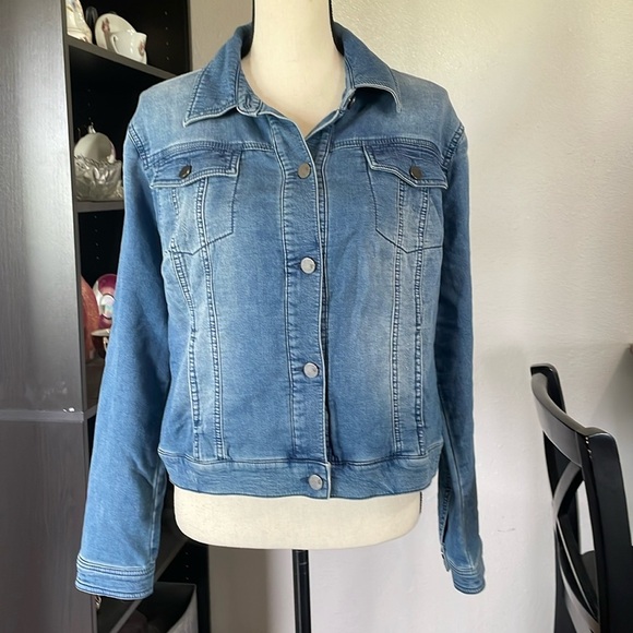 New York & Company Jackets & Blazers - Women’s Sz L New York & Company Denim Jacket